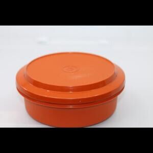 VINTAGE SET w lid TUPPERWARE SEAL N SERVE BOWLS 1253-5 1207-28